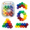 Rainbow Infinity Sensory Fidget Toys For Anxiety Antistress ADHD Therapy Decompression Stress Relief Kids Juguetes Antiestrés 1