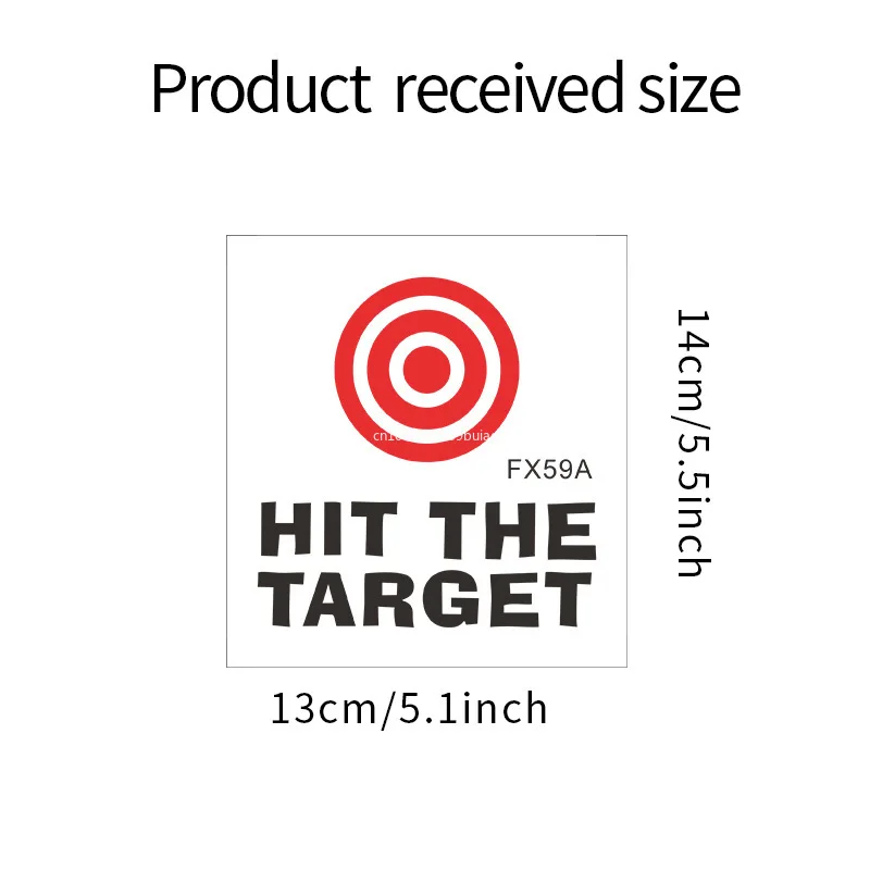 Toilet Sticker Potty Training Targets 1pc Removable Bullseye Target for Home Bathroom