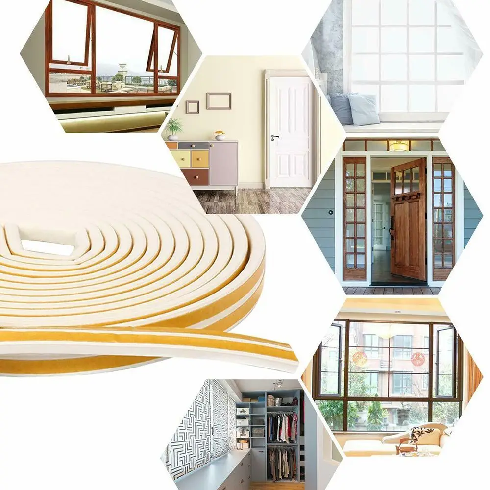 Rubber Anti Collision Foam Window Door Seal Strip