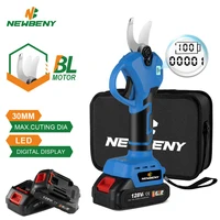 NewBeny 30mm Brushless Electric Pruning Shears 2 Gears Efficient Cordless Fruit Tree Bonsai Garden Tools For Makita 18V Battery 1