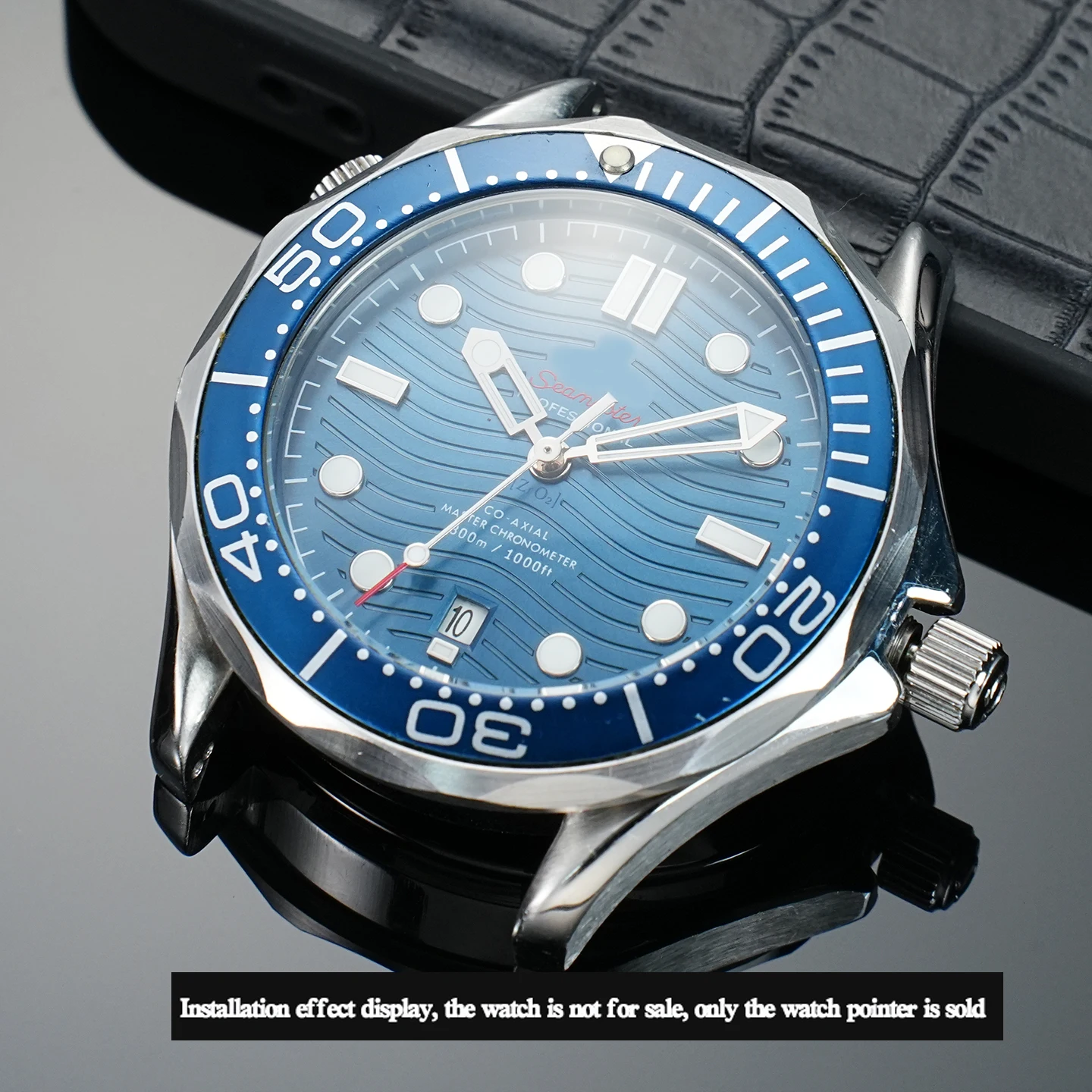 Omega Seamaster 300 Watch Hands with Luminous Hour, Minute, and Second Pointers