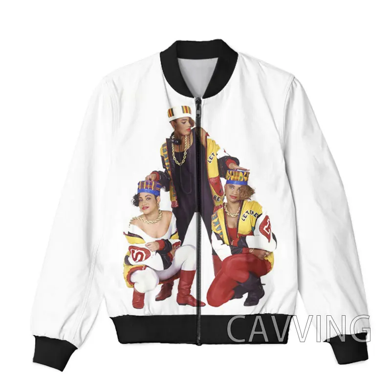 New Fashion Women/Men's 3D Print Salt N Pepa Zipper Bomber Jackets Men Overcoat Mens Coat Zip Up Jackets 2
