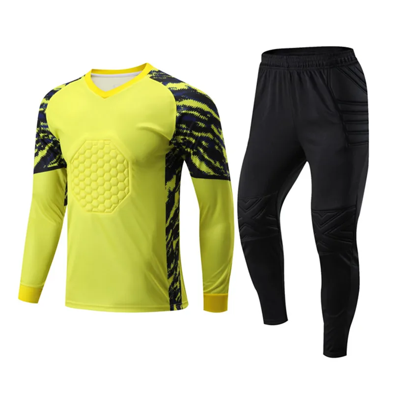 Child Soccer Goalkeeper Clothes Football Goalkeeper Uniform Goaltender Clothes Soccer Sets