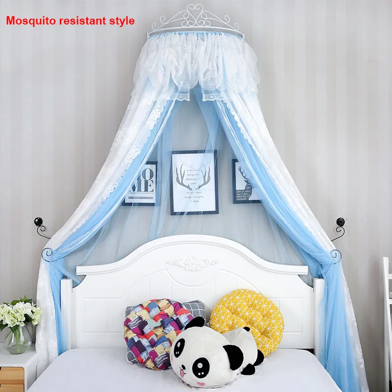 Moustiquaire Couronne De Princesse Pour Lit De Fille, Décoration De