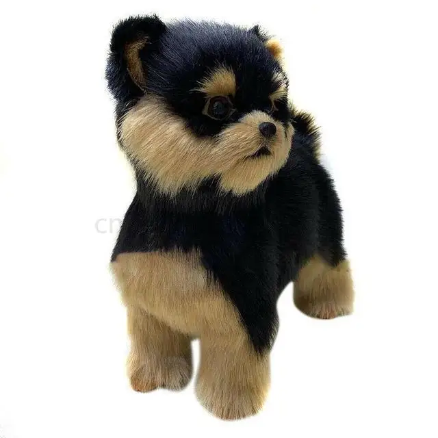 Kawaii Yorkie Dog Puppy Stuffed Teddy Dog Plush Toy Cute Dolls