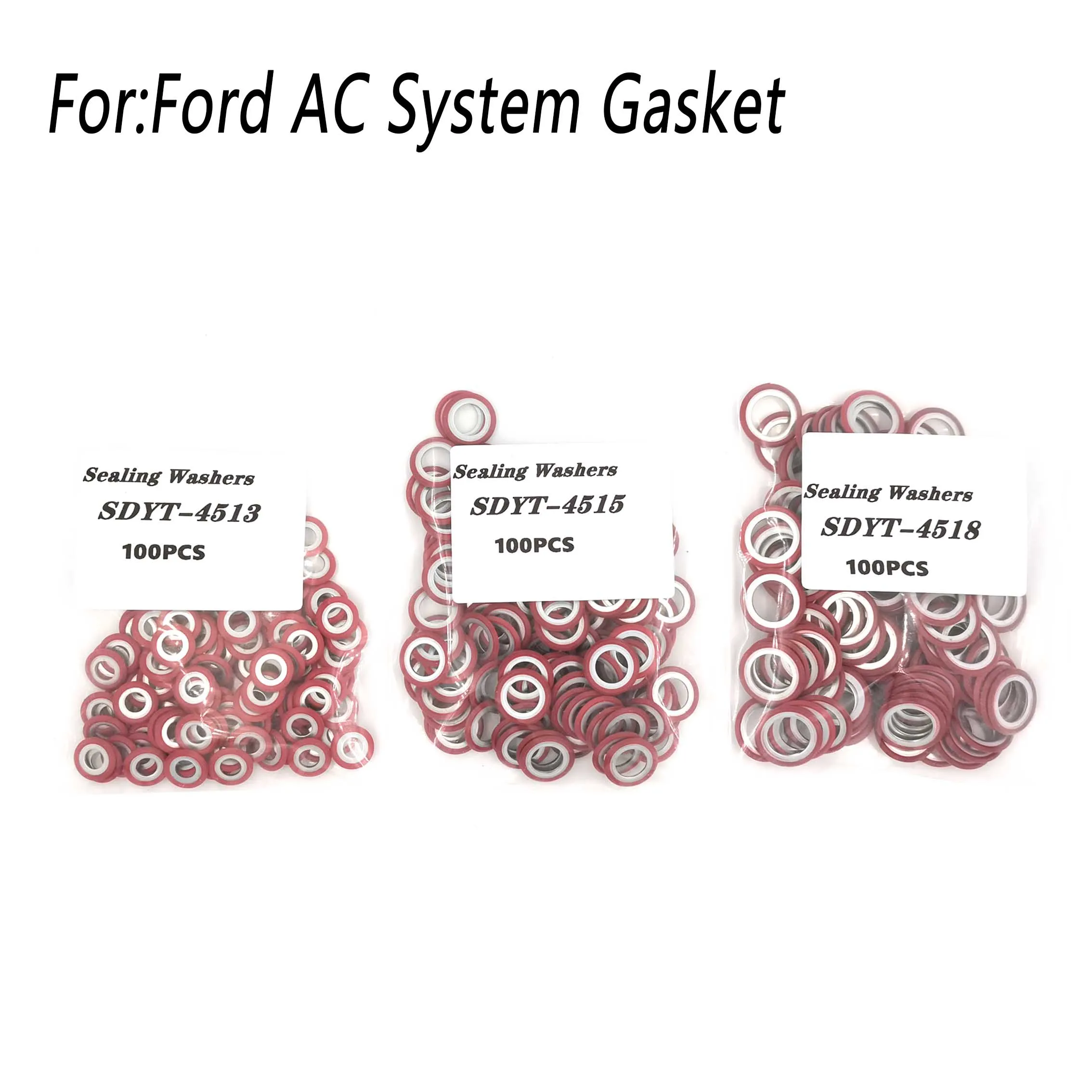 300PCS Gasket For Air Conditioning System Ford Focus Mondeo Focus Victorious Explorer Evaporator Expansion Valve Nozzle Seal