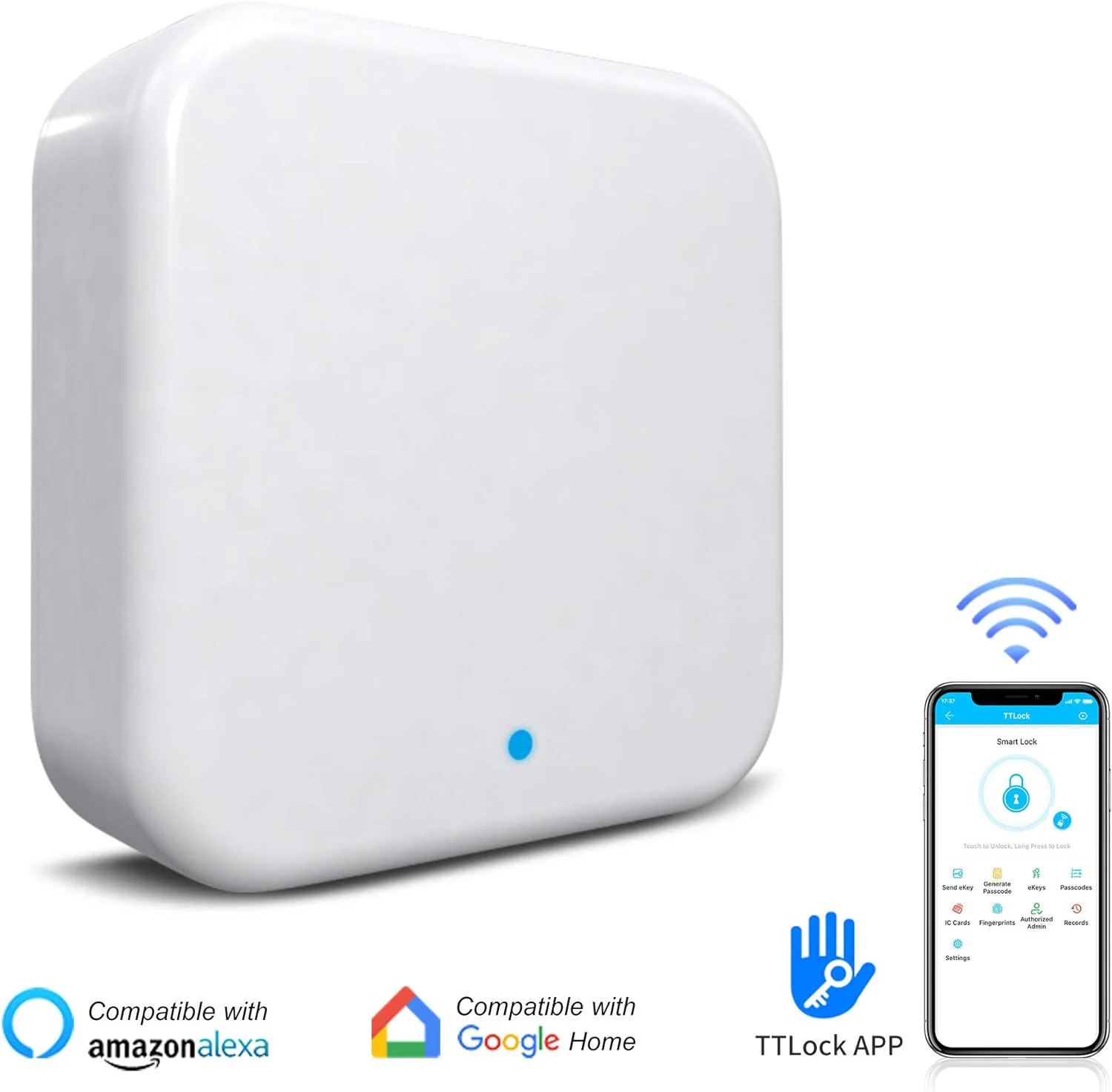 gateway-g2-per-serratura-della-porta-d'ingresso-senza-chiave-con-app-ttlock-compatibile-con-alexa-per-il-controllo-vocale