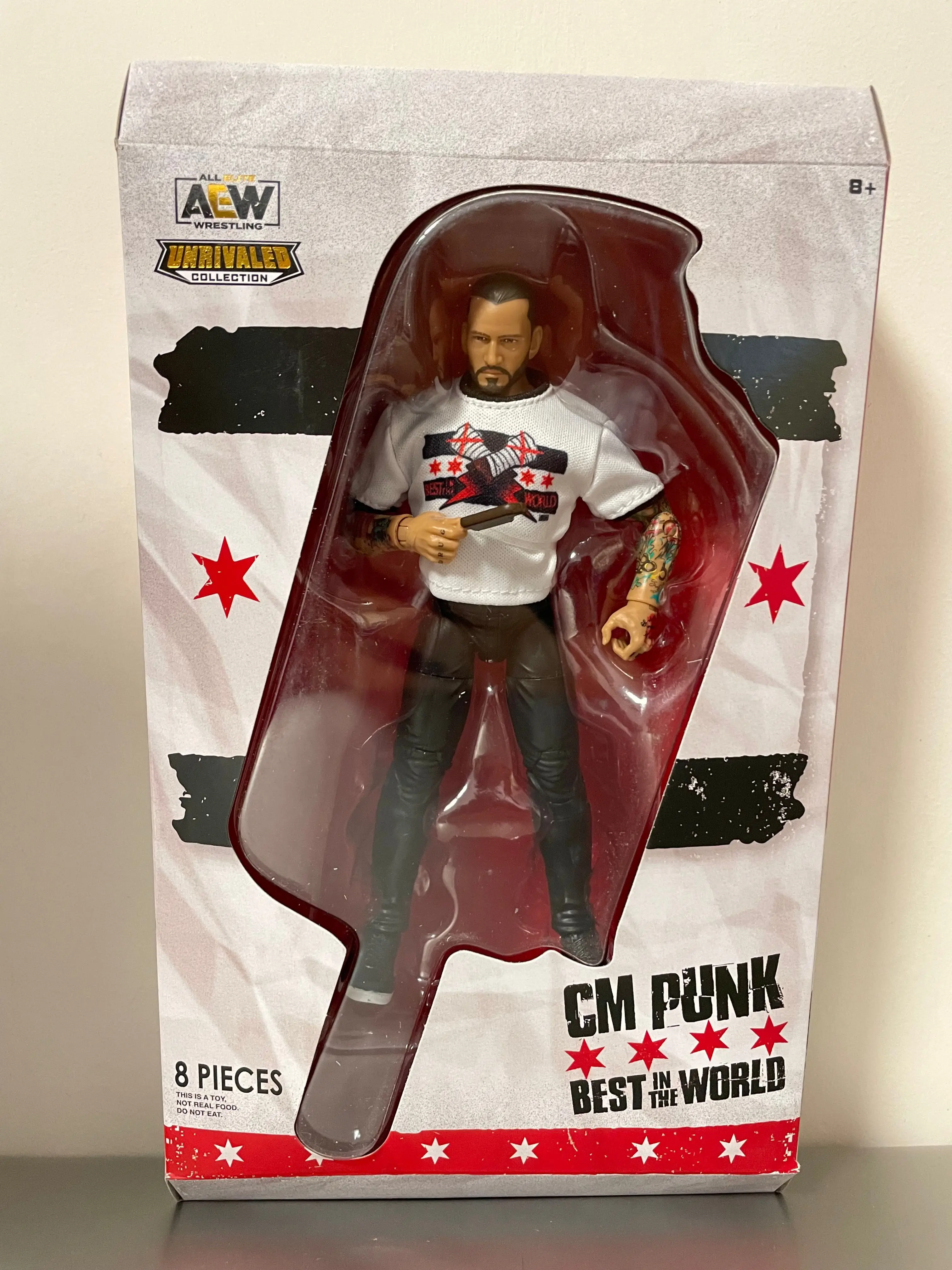 専用 AEW フィギュア CMパンク WWE