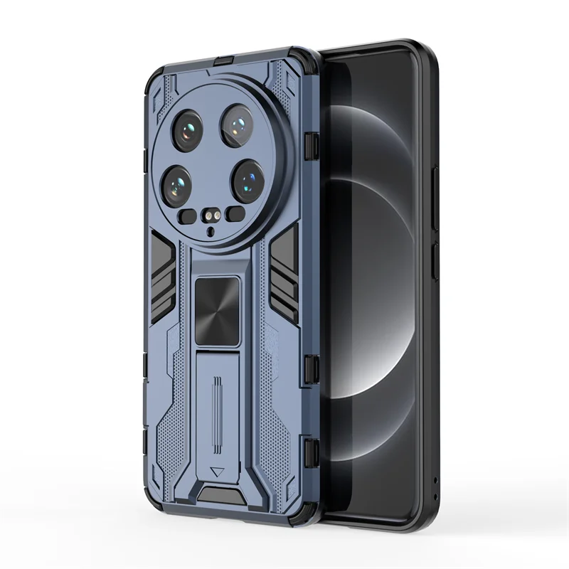 حافظة لهاتف Xiaomi Mi 14 Ultra حافظة فاخرة بحامل م...