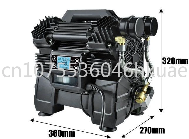 

Air Compressor Portable, Small Oil-free, Silent Air Pump, Woodworking, Painting, High Pressure