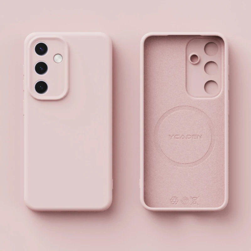 Premium Liquid Silicone Magnetic Case with Wireless Charging Capability