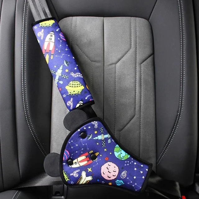 Regolazione della cintura di sicurezza per bambini Auto Anti collo Coprispalla per bambini Posizionatore della cintura di sicurezza Cintura di sicurezza per bambini per la sicurezza dei bambini 1