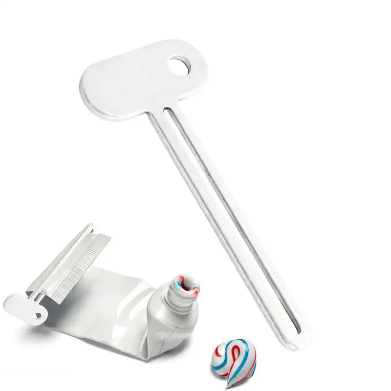 Metal Manual Toothpaste Squeezer Dispenser Tube Squeezer Hand Cream Tube Key Roller Set Bathroom Accessories 4