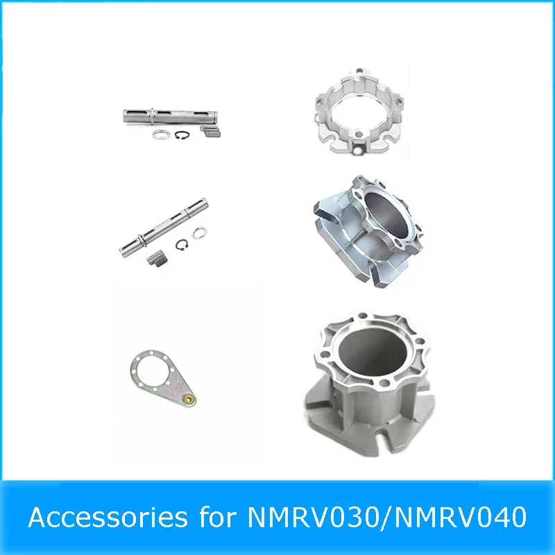 NMRV030 NMRV040 웜기어 감속기 액세서리 RV030 RV040 CNC 용 14mm 18mm 단일/이중 출력 샤프트 ...