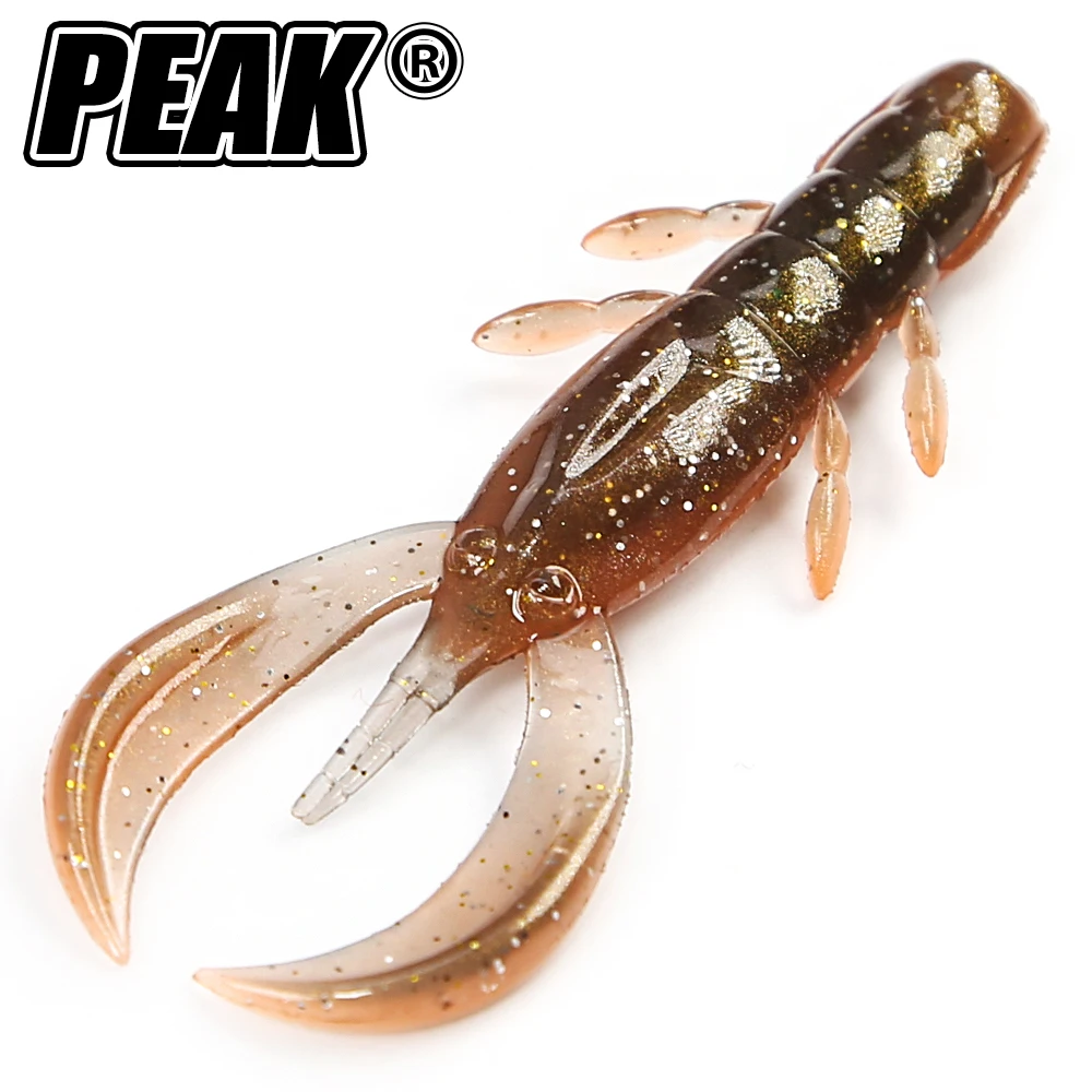 PEAKCRAZY63mm25inLobsterSoftPlasticLureFishingLures