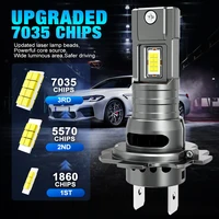 YHKOMS H7 LED Headlight Bulb Mini Wireless 60W 20000LM 6000K CSP for Car Headlamp Auto Diode Lamps H7 Turbo Led 12V Automobile - Image 2