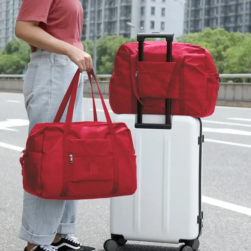 

Weekender Travel Bag Large Capacity Splash Proof Bag Carry Luggage Handbag Overnight Hospital Tote Gym Duffel Bag For Men Women