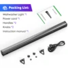 U'King 2Pcs 36W Wall Washer Lights Bar RGB 252LEDs Stage Light Bar DMX512 Wash Light For DJ KTV Concert Party Weddings Nightclub 6