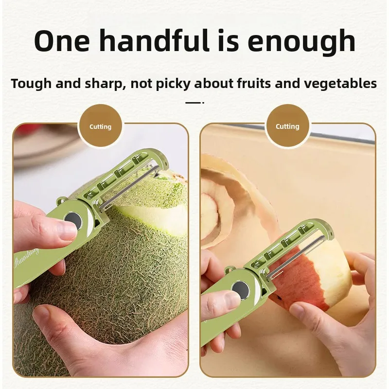 Stainless Steel Folding Kitchen Knife Peeler for Fruit