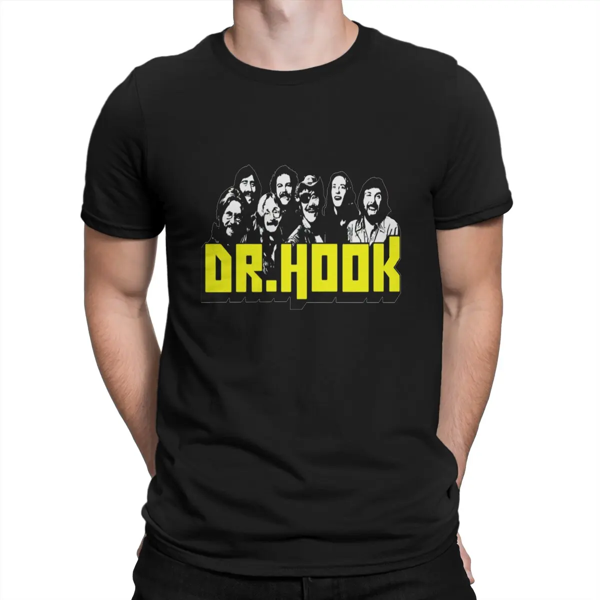 American Country Rock Band In The 60s T-Shirt for Men Dr. Hook Novelty Pure  Cotton Tees O Neck Short Sleeve T Shirt 6XL Clothing - AliExpress