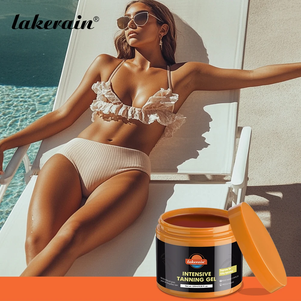 NEW Intensive Tanning Gel Body Cream Bronze Skin Tanning Lotion Carroten Effective Sun Aid Take In Sunlight Moisturizing Cream