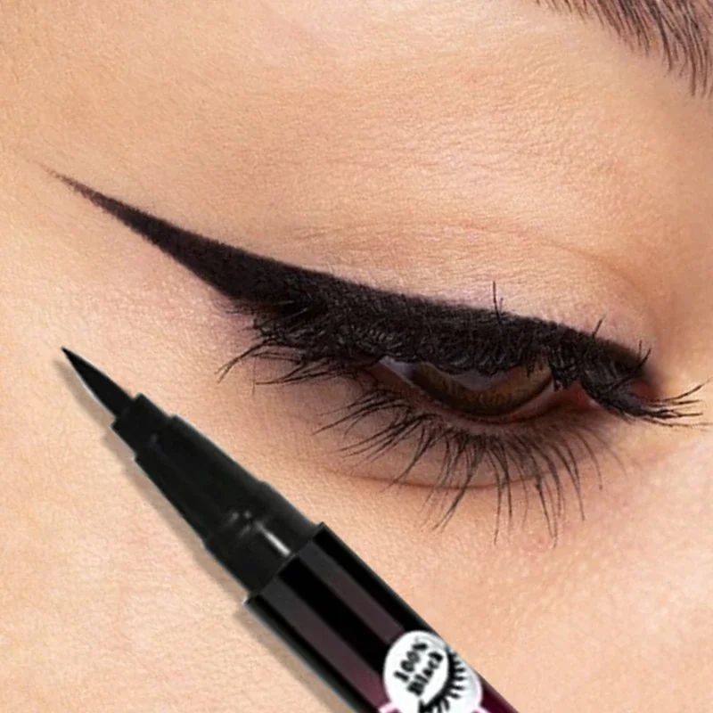 Eyeliner liquido waterproof a lunga durata nero anti sbavature_voghion.com