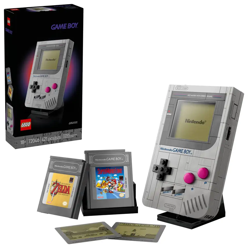 Nintendo GC セット LEGO 72046 Game Boy Model Building Kit for Adults A Fantastic Gift