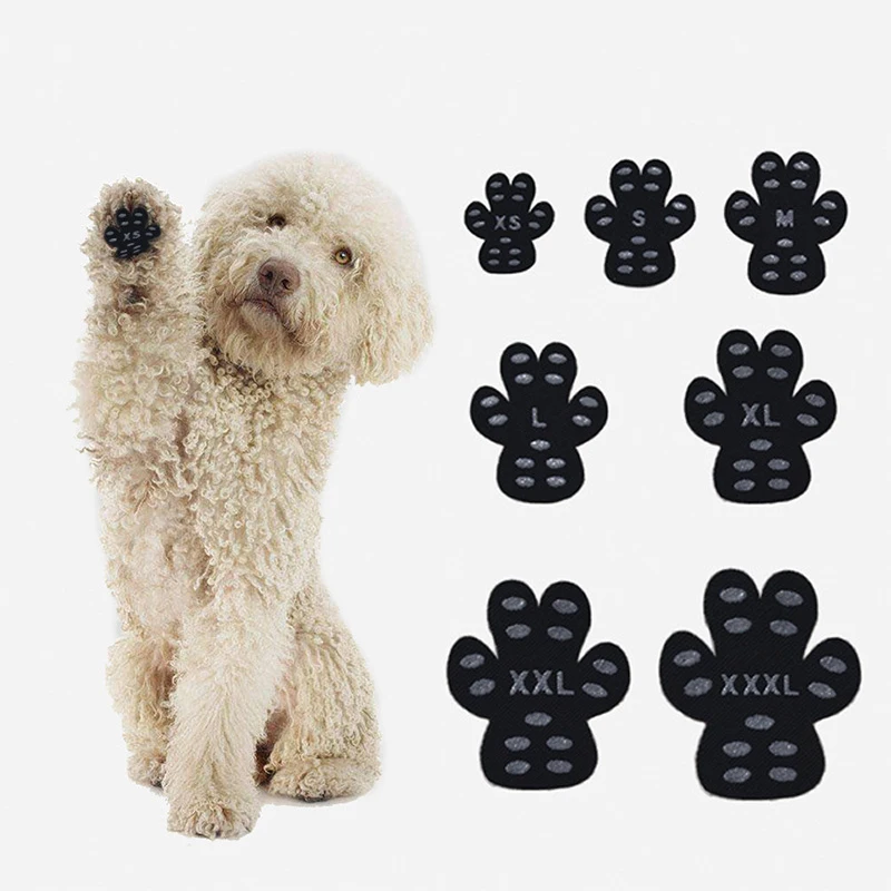 

Dog Anti-Slip Foot Pads Waterproof Silicone Cat Paw Protectors Self Adhesive Shoes Booties Socks Foot Patch To Prevent Pet Cuts