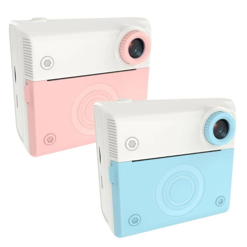 Children Instants Print Camera Kids Video Photography Digital Photo Camera Toy Thermals Printer for Boy Girls Birthday