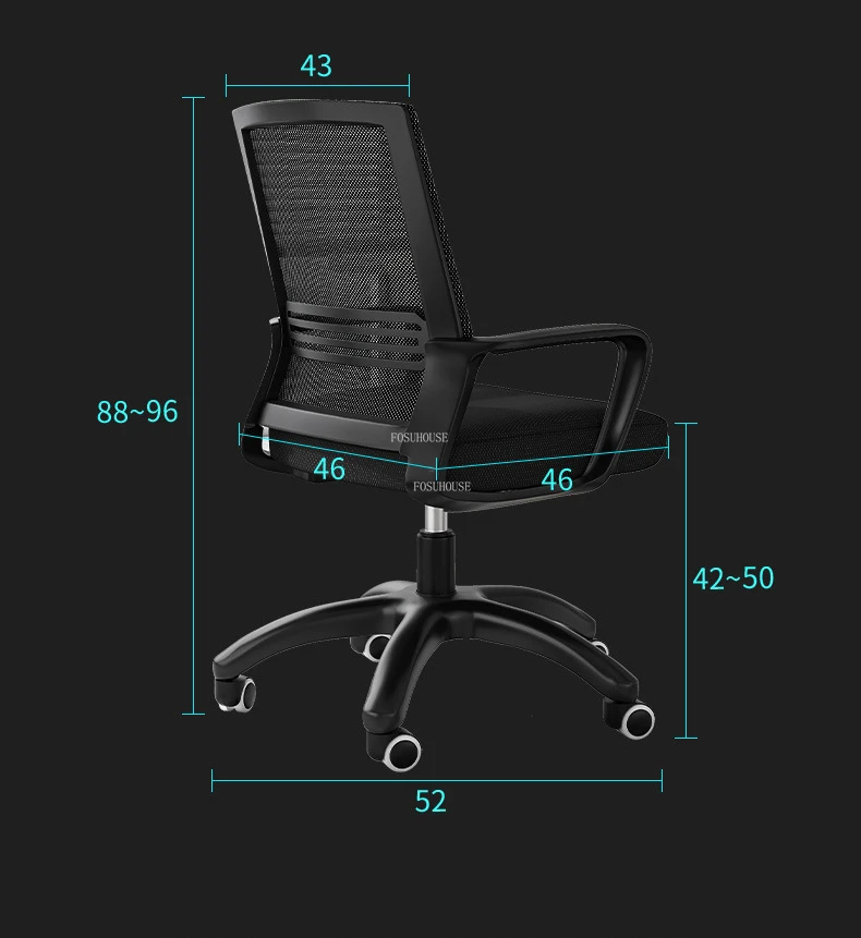 Description Picture 3 of itemModern Wrought Iron Computer Desks Bedroom Single Gaming Desk Creative Office Furniture Home Student Reading Desk and Chair Set