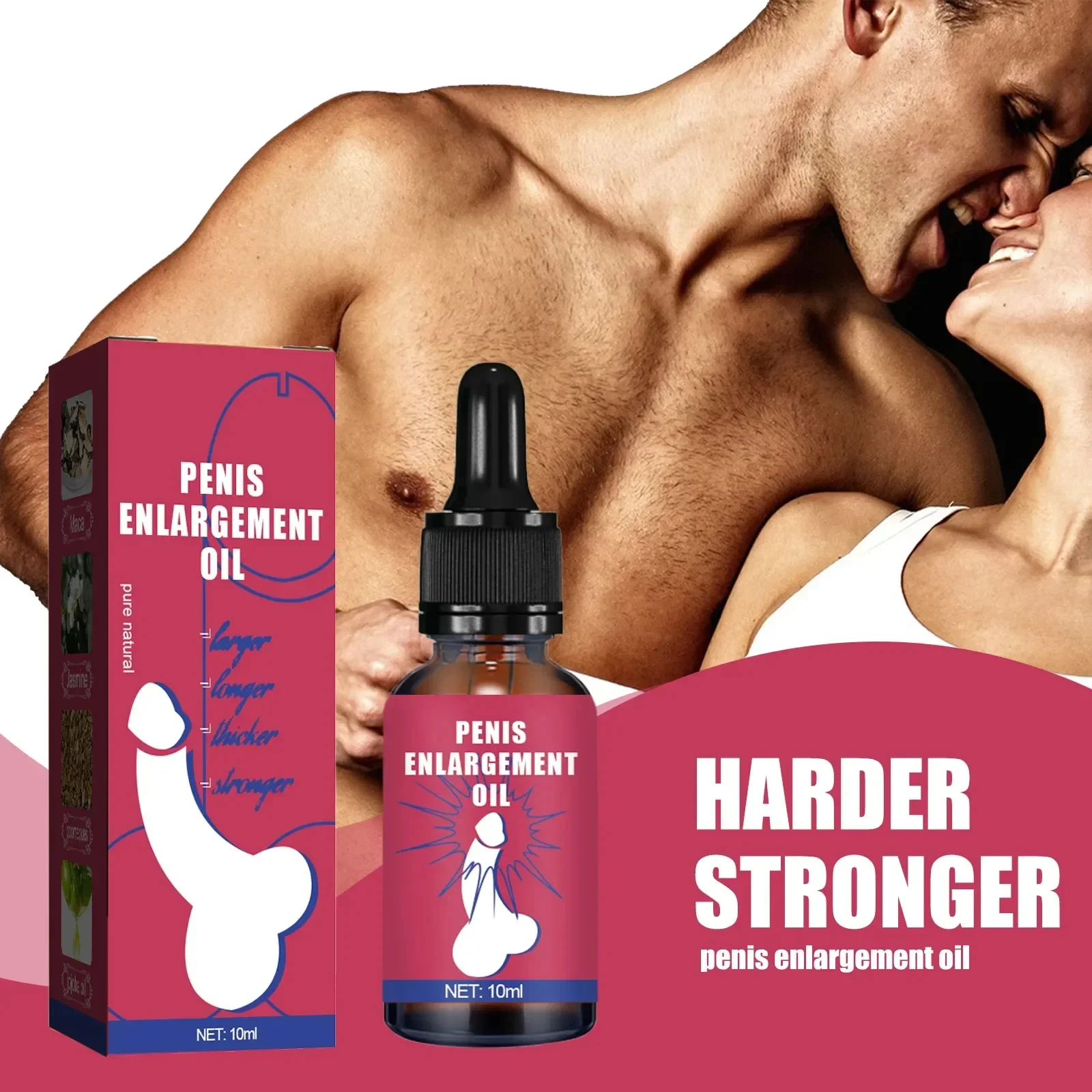Penis Enlargement Massage Oil Plant Extracts Lubricant for Men penis massage cream,penis enlargement oil,man product