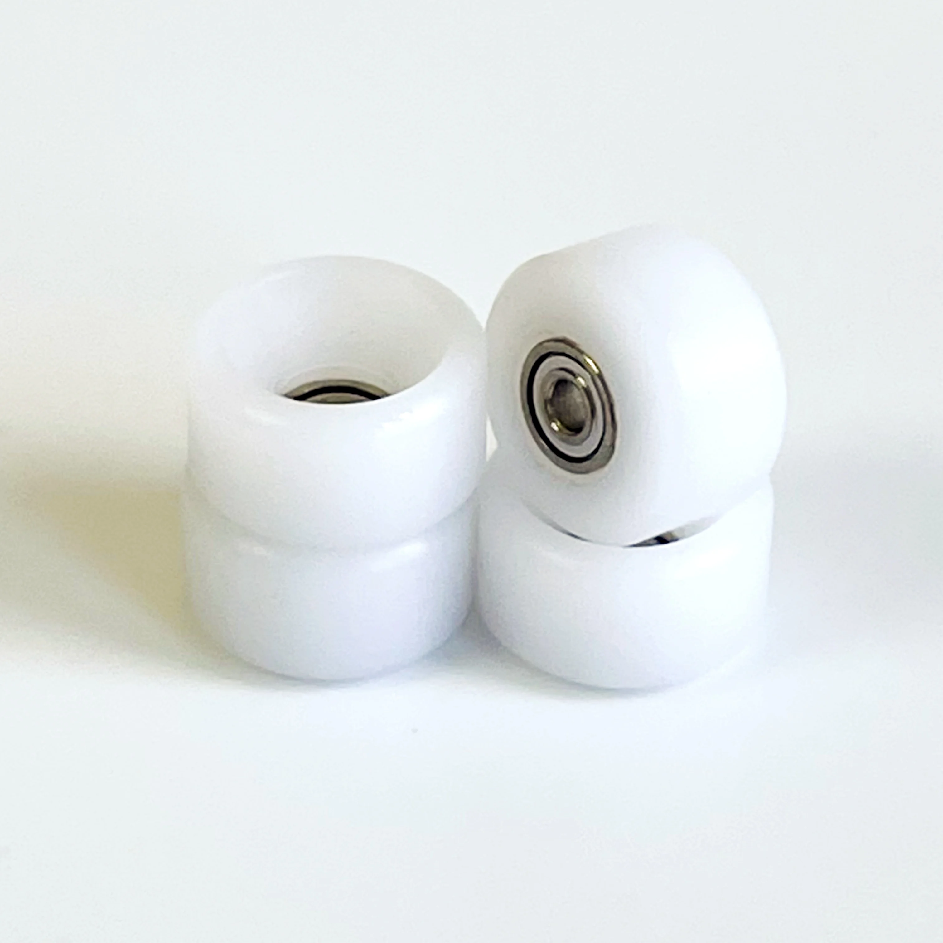 Bowl Shape Fingerboard Wheels CNC Made with High Speed Bearing for Mini Skateboard Finger Skate Board Toys finger skateboard toys fingerboard set