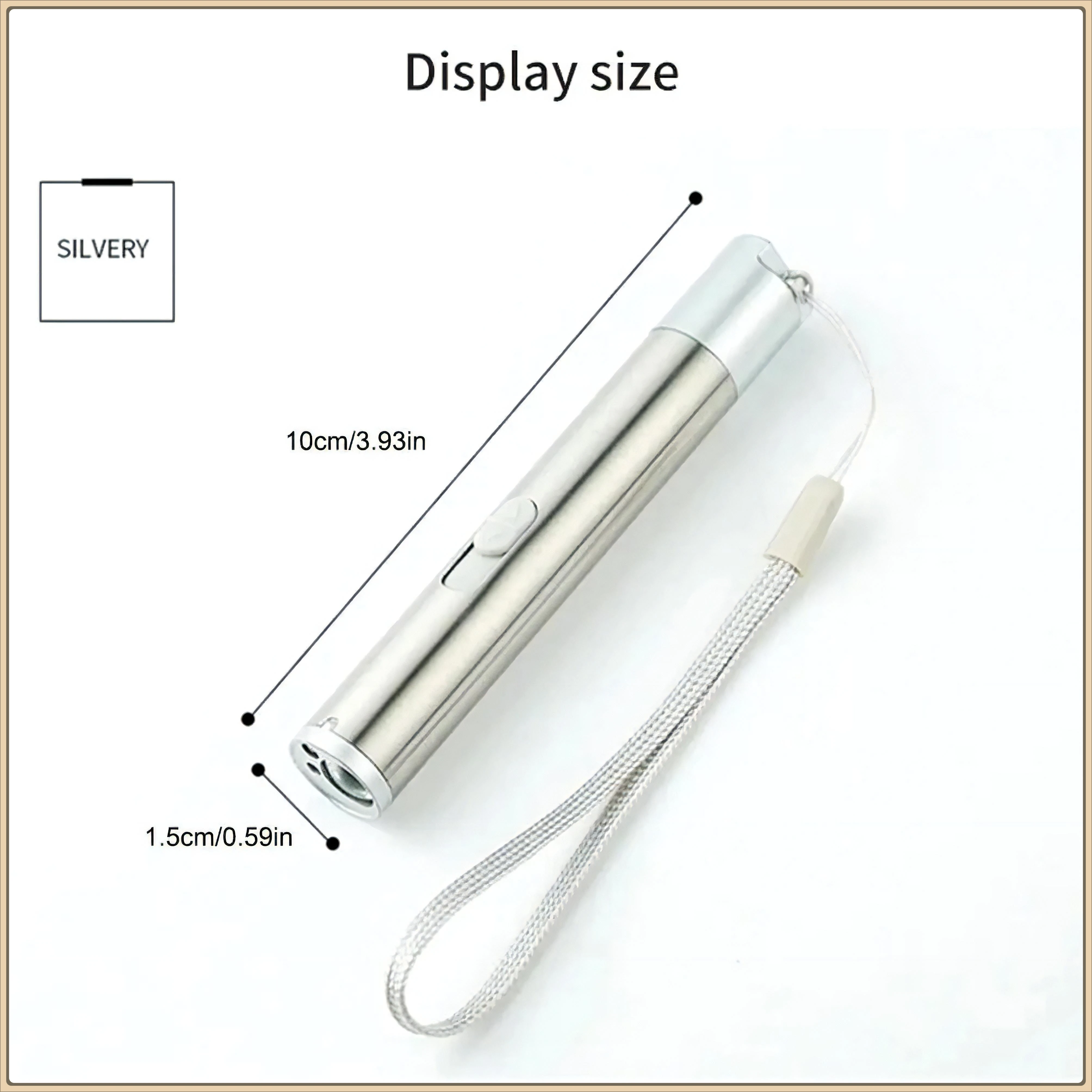 مؤشر USB شحن قابل لإعادة الشحن 3 في 1 مصباح يدوي ا...
