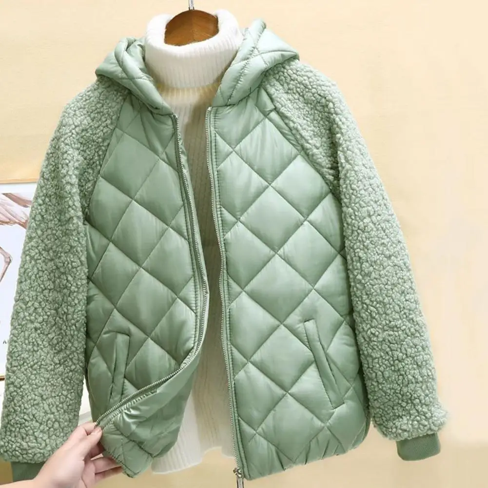 

2024 Fashion Coats Korean Style Loose Comfort Quilted Coat Women Jacket Women Parkas Warm Jackets Casual Coat New Winter Clothes