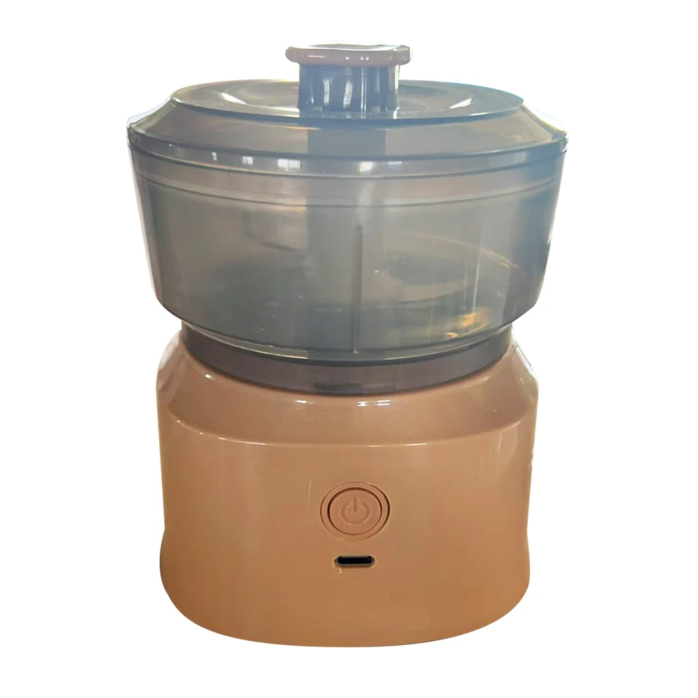 Electric meat grinder Mini Wireless Electric Garlic Press Dual Purpose Garlic Puree 350ml Kitchen Food Shredder Usb Charging Meat Grinder Vegetable