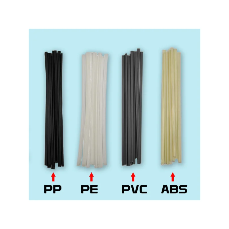 

40pcs Plastic Welding Rods 200mm Length ABS/PP/PVC/PE Welding Sticks 5x2mm For Plastic Welder