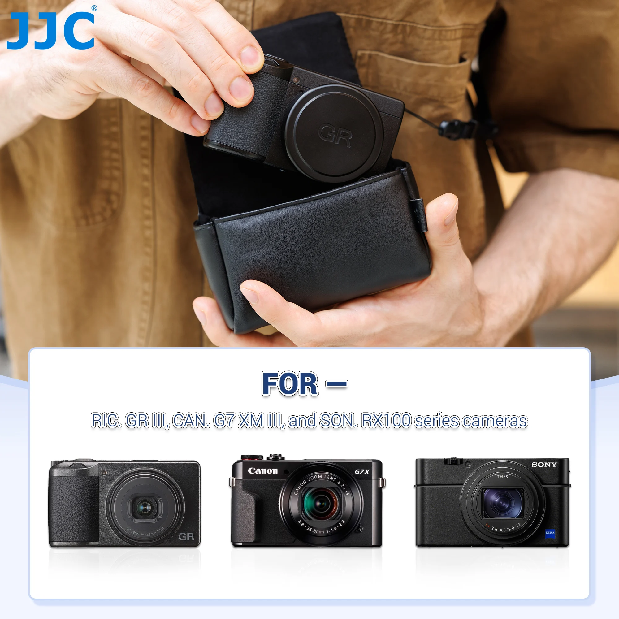 Compact Camera Bag with Enhanced Protection and Versatile Storage Options