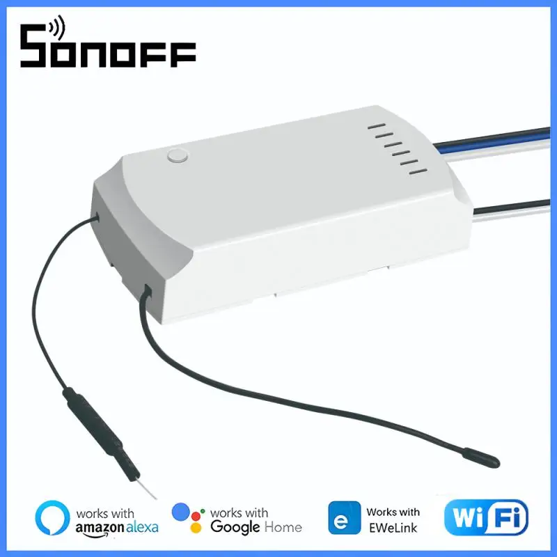 

SONOFF IFan04 Smart Fan Switch WiFi 220-240V Adjust Fan Light Controller Support APP Voice 433MHz RF Remote Control For Alexa