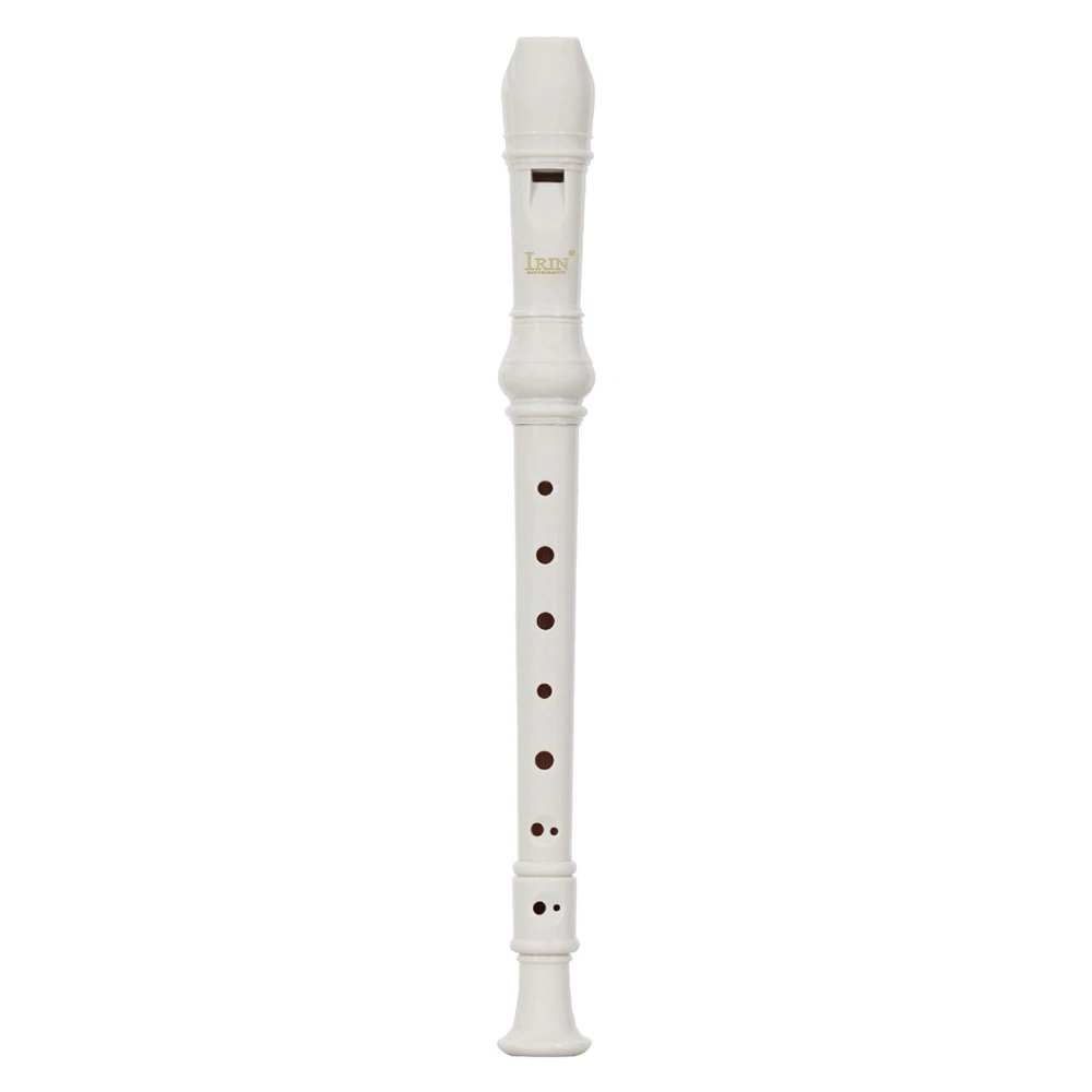 Treble Recorder IRIN 8 Hole Baroque Recorder Bass Recorder Removable Finger Rest And Carry Bag Set Woodwind Accessories