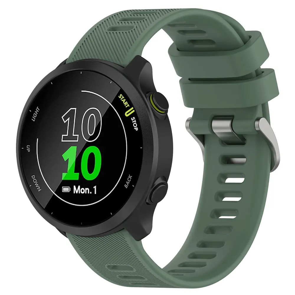 Premium 20MM Silicone Sport Watchband - Durable Strap in Vibrant Colors