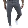 2023 New Spring Men Pencil Pants Fashion Plaid Print Trousers Male Slim Fit Business Clothes Young Men Skinny Pants MY908 5