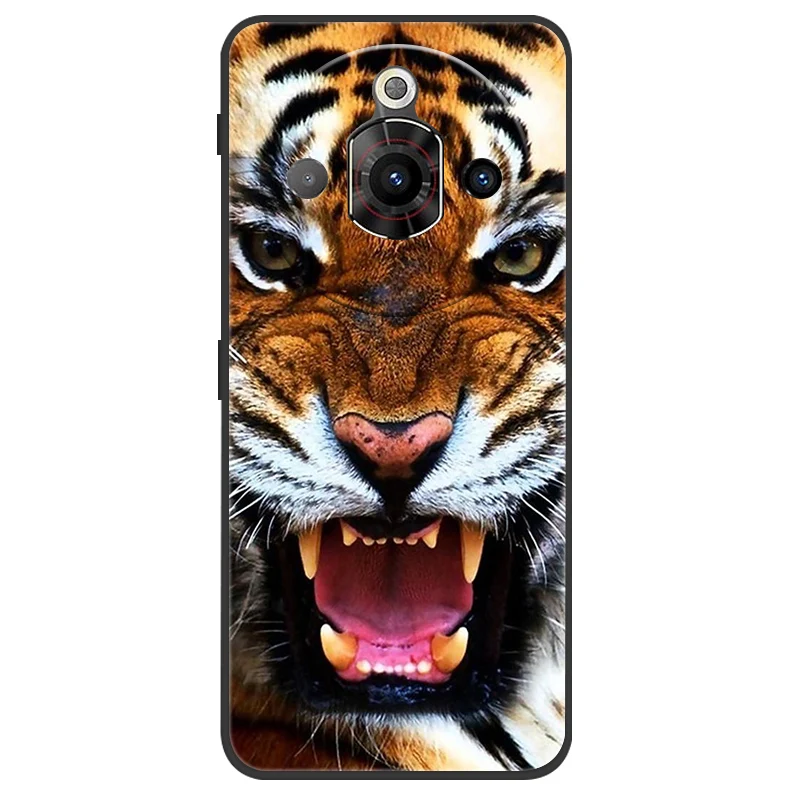 ZTE Nubia Focus Pro Black Silicone TPU Soft Phone Cover - Protective Back Shells