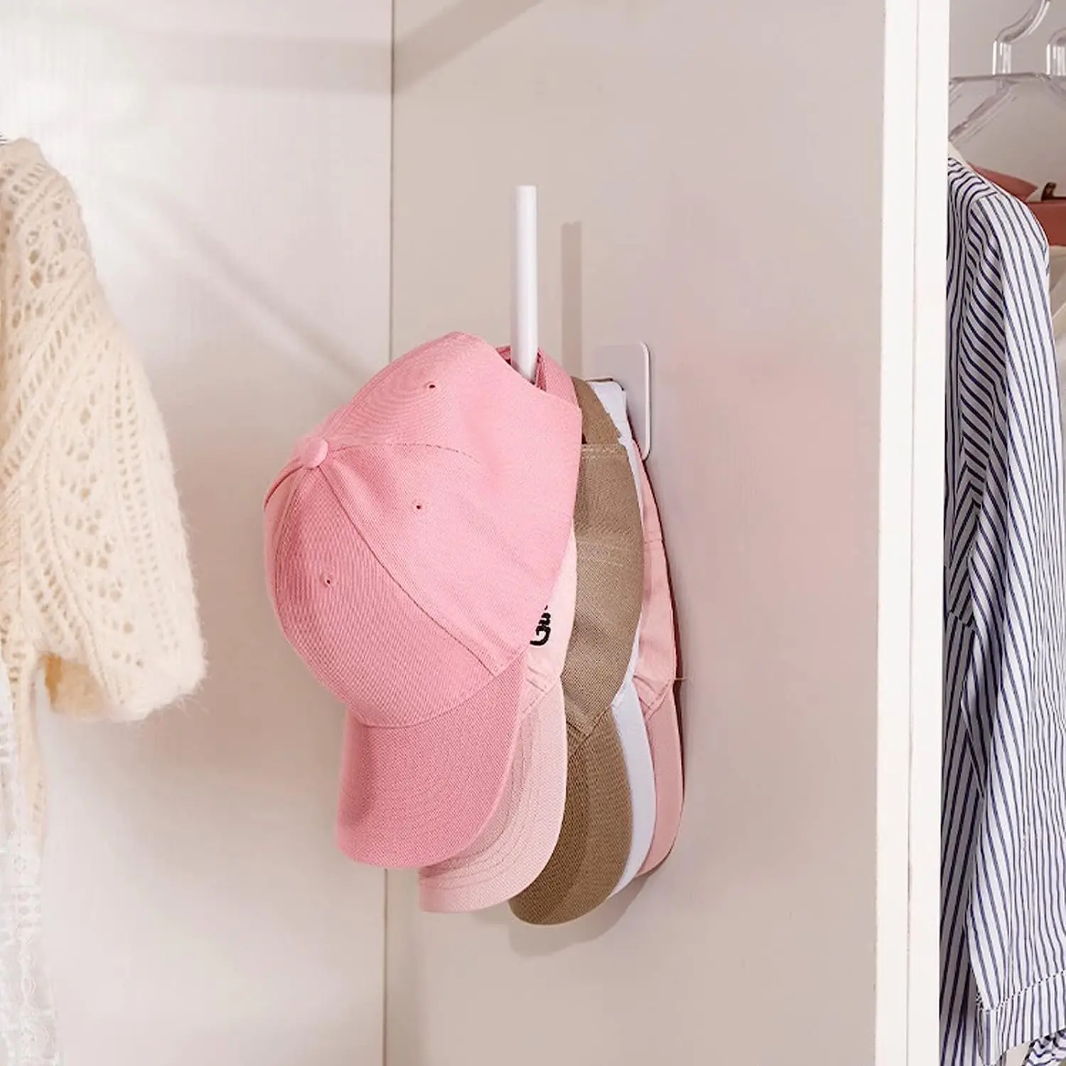 Gancho Para Gorras Organizador De Gorras Para Pared,Puede Colgar