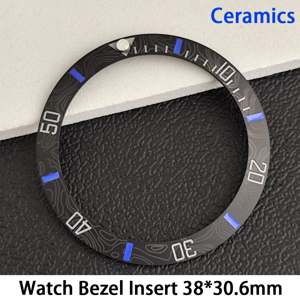 Premium 38mm Sloping Aluminum-Ceramic Bezel Insert