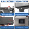 Mini Belt Grinding Machine Tool Sharpening Machine Sanding Grinding Electric Sander Home Diy Polisher Machine 110V/220V 6