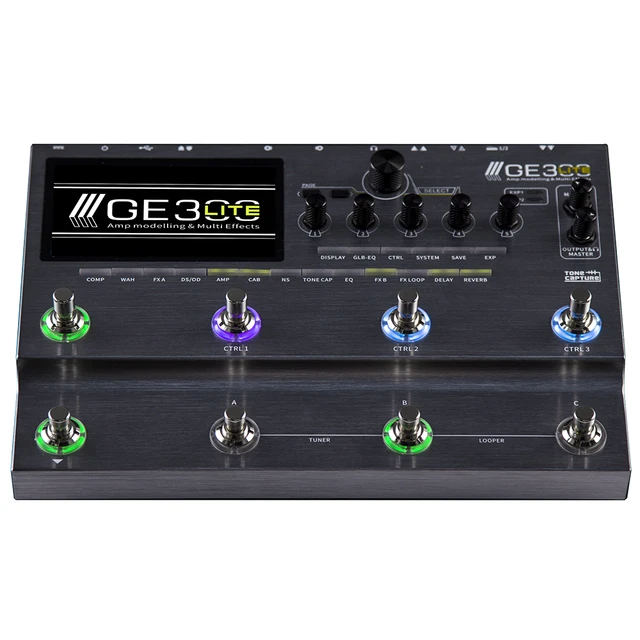 Mooer ge300 lite gitarre multi effekt prozessor amp modellierung 