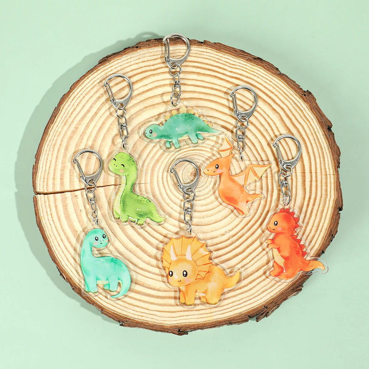 4 Gessetti a forma di Dinosauro - Feste - Decorazioni - di L' Alleg