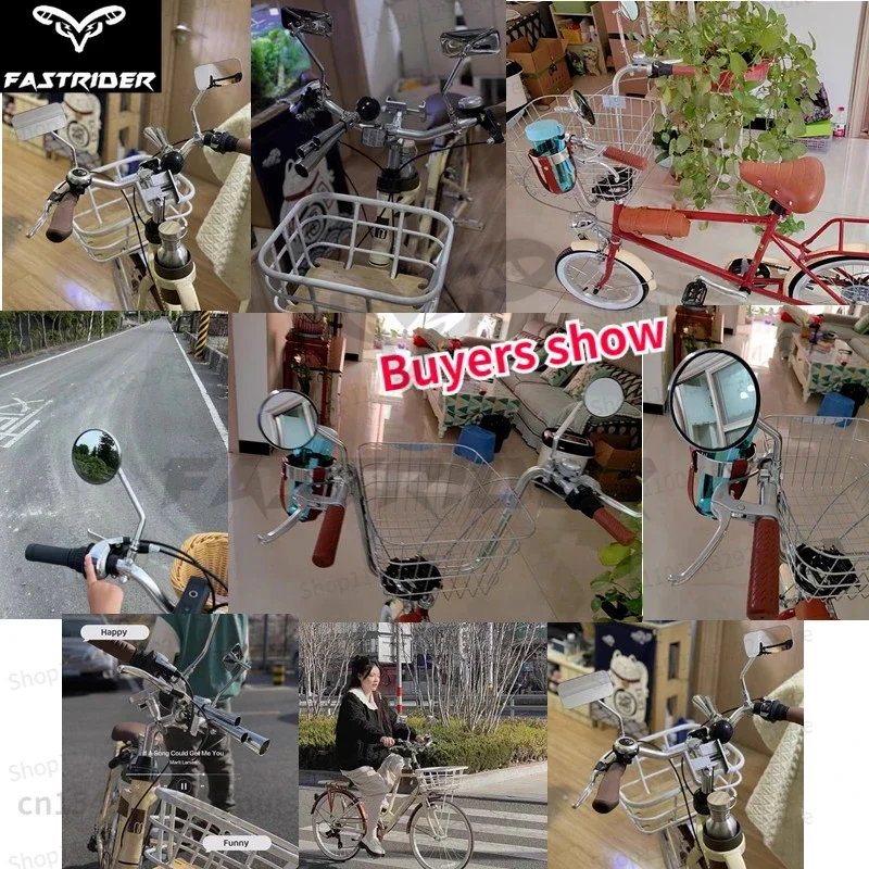 Espejos Retrovisores Para Bicicleta - Pack De 2, Ajustables, Para Muñeca O Manillar