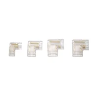 COB LED Wire Connector 5 8 10mm Connection Solderless Mini Buckle FCOB RGB CCT LED Strip Lights 2 3 4 Pin No Dark Area Connector - Image 2