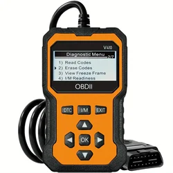 Advanced OBD2 Automotive Diagnostic Scanner and Engine Fault Recognizer - One - size (Orange)